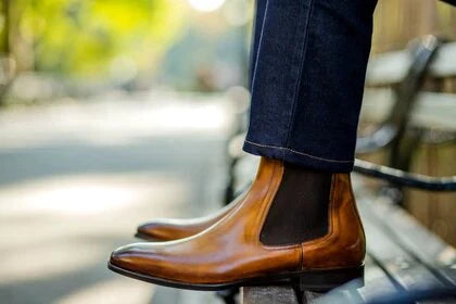Tan Brown Chelsea Boot